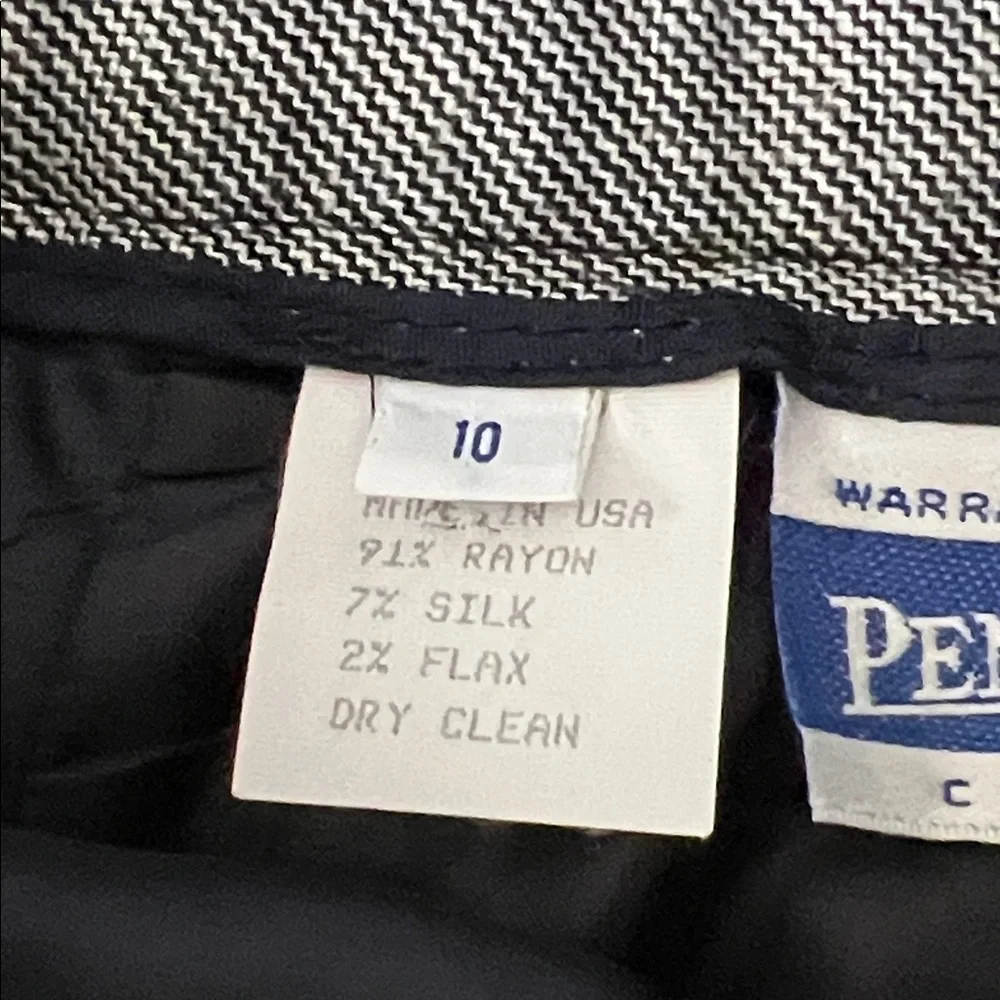 Women’s Vintage Pendleton Lined Plain Front Trousers